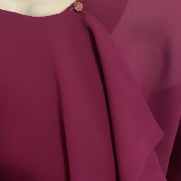 Anne Klein sheer wrap top - Picture 2 of 5